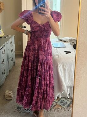 Free People Sundrenched Floral Maxi Dress